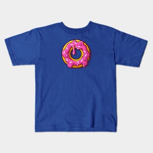 Doughnut Melted Cartoon Kids T-Shirt